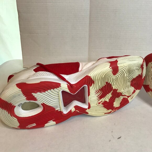 NIKE MENS PAUL GEORGE TB UNIVERSITY RED SIZE 14 - Picture 5 of 8